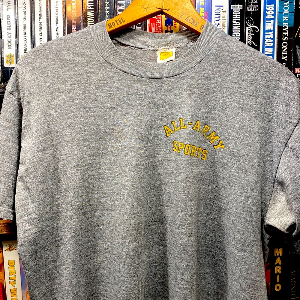 All-Army Sports Gray Short Sleeve Tee
